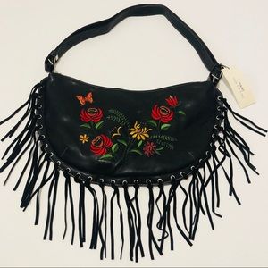 VANI vegan leather cross-body bag